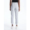 LCW Vision Gri Beli Lastikli Kadın Jogger Eşofman Altı