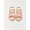 LCW STEPS Pembe Baskılı Kız Çocuk Sandalet