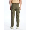 LCWAIKIKI Classic Haki Dar Kalıp Gabardin Erkek Chino Pantolon