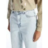 LCW Modest Mavi Mom Fit Kadın Jean Pantolon