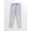 LCW Modest Mavi Mom Fit Kadın Jean Pantolon