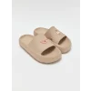 LCW STEPS Bej Köpek Baskılı Tek Bantlı Kadın Terlik