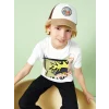 LCW Kids Siyah Beli Lastikli Erkek Çocuk Kargo Jogger Pantolon