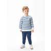LCW Kids Indigo Beli Lastikli Basic Erkek Bebek Eşofman Alt