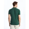 LCWAIKIKI Classic Yeşil Polo Yaka Kısa Kollu Erkek Tişört