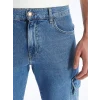 LCW Jeans Indigo 700 Straight Fit Erkek Kargo Jean Pantolon