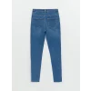 LCW Jeans Indigo Jüpiter Süper Skinny Fit Kadın Jean Pantolon