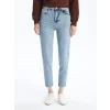 LCW Jeans Indigo Mom Fit Kadın Jean  Pantolon