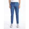 LCWAIKIKI Classic Indigo Dar Kalıp Gabardin Erkek Chino Pantolon