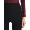 LCW Vision Siyah Beli Lastikli İspanyol Paça Kadın Tayt Pantolon