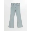 LCW Jeans Indigo Mars Flare Kadın Jean Pantolon