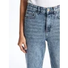 LCW Jeans Indigo Mom Fit Kadın Jean Pantolon