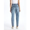 LCW Jeans Indigo Mom Fit Kadın Jean Pantolon