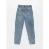 LCW Jeans Indigo Mom Fit Kadın Jean Pantolon