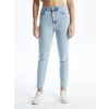 LCW Jeans Indigo Slim Mom Kadın Jean Pantolon