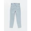 LCW Jeans Indigo Slim Mom Kadın Jean Pantolon