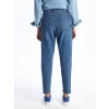 LCW Jeans Indigo Slim Mom Kadın Jean Pantolon