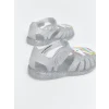 LCW STEPS Renksiz Baskılı Kız Bebek Sandalet
