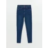 LCW Jeans Indigo Jüpiter Süper Skinny Fit Kadın Jean Pantolon