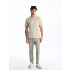 LCWAIKIKI Classic Bej Dar Kalıp Erkek Chino Pantolon