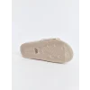 LCW STEPS Bej Tek Bantlı Kadın Terlik