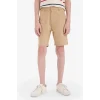 Defacto C2955 Bej Erkek Çocuk Gabardin Şort