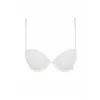 Defacto T8481 Ekru Micro Kaplı Full Push Up Straplez Sütyen-Fall in Love