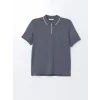 LCW Vision Petrol Polo Yaka Kısa Kollu Erkek Tişört
