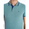 LCWAIKIKI Classic Yeşil Polo Yaka Pike Erkek Tişört
