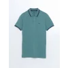 LCWAIKIKI Classic Yeşil Polo Yaka Pike Erkek Tişört