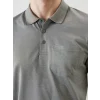 LCWAIKIKI Classic Yeşil Polo Yaka Kısa Kollu Merserize Görünümlü Erkek Tişört