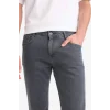 Defacto E7266 Gri Sergio Regular Fit Normal Kalıp Normal Bel Boru Paça Jean Pantolon