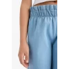 Defacto E6689 Mavi Kız Çocuk Wide Leg Jean Pantolon