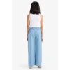Defacto E6689 Mavi Kız Çocuk Wide Leg Jean Pantolon