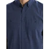 LCWAIKIKI Classic Indigo Regular Fit Kısa Kollu Poplin Erkek Gömlek