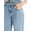 LCW Jeans Indigo Wideleg Kadın Jean Pantolon
