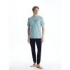 LC WAIKIKI Lacivert Standart Kalıp Erkek Pijama Takımı