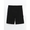 XSIDE Siyah Slim Fit Erkek Kargo Şort