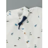 LCW Kids Ekru Papyonlu Erkek Çocuk Gömlek ve Şort 2li