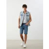 LCW Jeans Indigo Skinny Fit Erkek Jean Şort