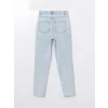 LCW Jeans Indigo Slim Mom Kadın Jean Pantolon