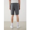 XSIDE Gri Standart Kalıp Baskılı Erkek Şort