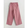 LCW Kids Lila Beli Lastikli Kız Çocuk Pantolon