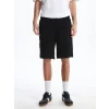 XSIDE Siyah Standart Kalıp Erkek Şort