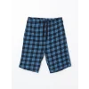 LC WAIKIKI Lacivert Standart Kalıp Erkek Şortlu Pijama Takımı