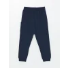 LCW Kids Lacivert Beli Lastikli Erkek Bebek Jogger Eşofman Altı