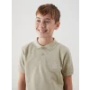 LCW Kids Haki Polo Yaka Erkek Çocuk Tişört