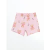 LCW Kids Pembe Gömlek Yaka Kız Çocuk Şortlu Pijama Takımı