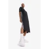 Defacto B9962 Siyah DeFactoFit NBA Los Angeles Lakers Oversize Geniş Kalıp Kısa Kollu Pike Midi Elbise