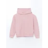 LCW Kids Pembe Kapüşonlu Kız Çocuk Sweatshirt ve Tayt